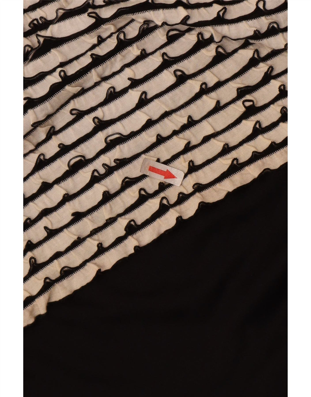 Damska sukienka podstawowa bez rękawów Zara UK 8 w małe czarne paski