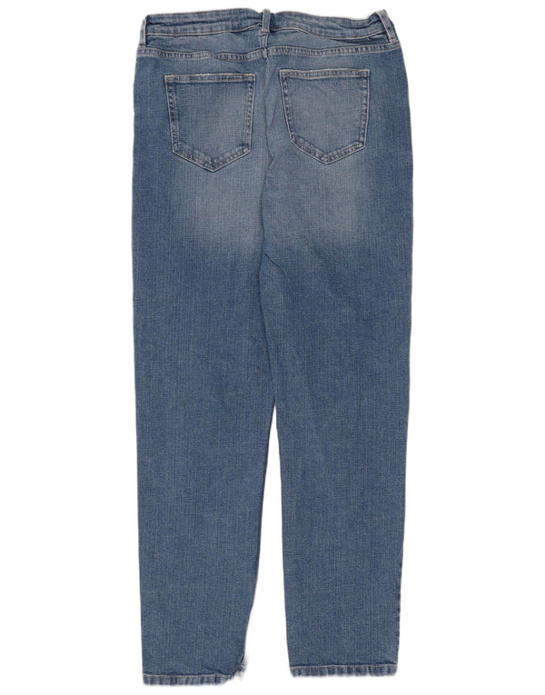 Marks & Spencer Damskie jeansy slim fit UK 10 Small W28 L28 Niebieskie