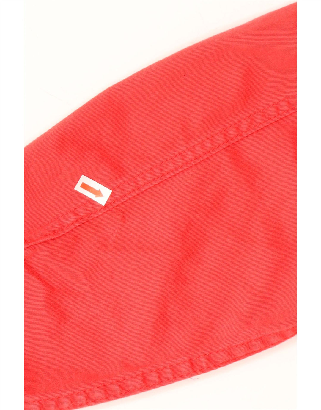 JOOP Womens Denim Jacket IT 52 2XL Red Cotton Vintage Joop and Second-Hand Joop from Messina Hembry 