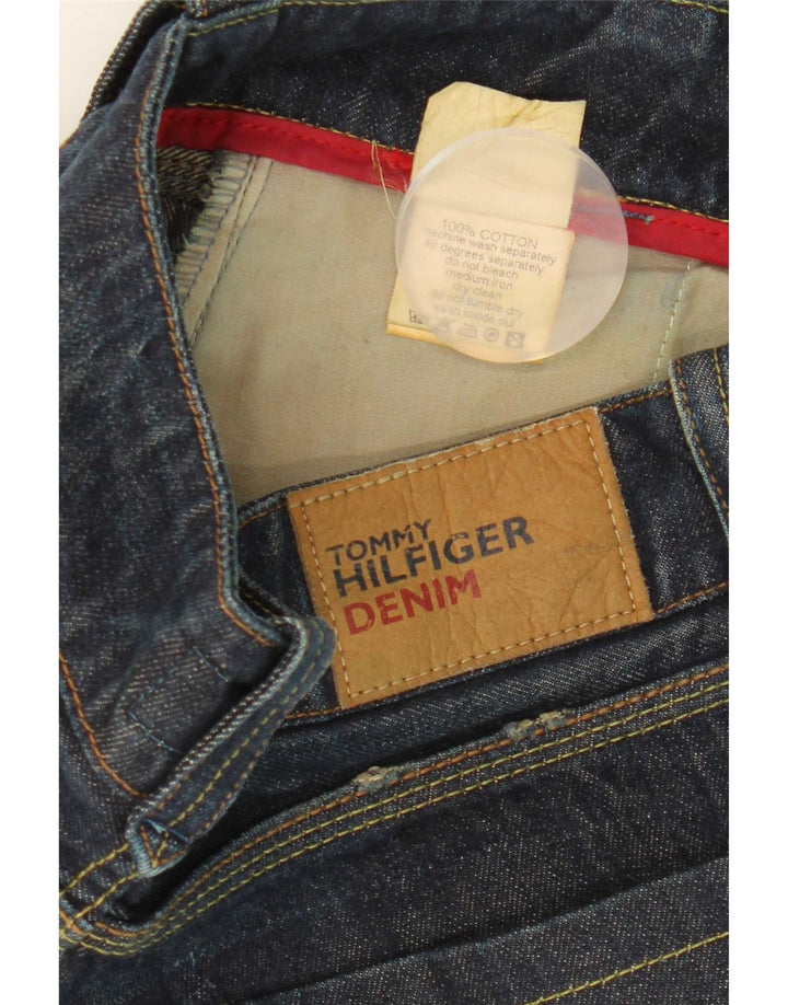 Damskie proste dżinsy Tommy Hilfiger W27 L34 Niebieskie bawełniane