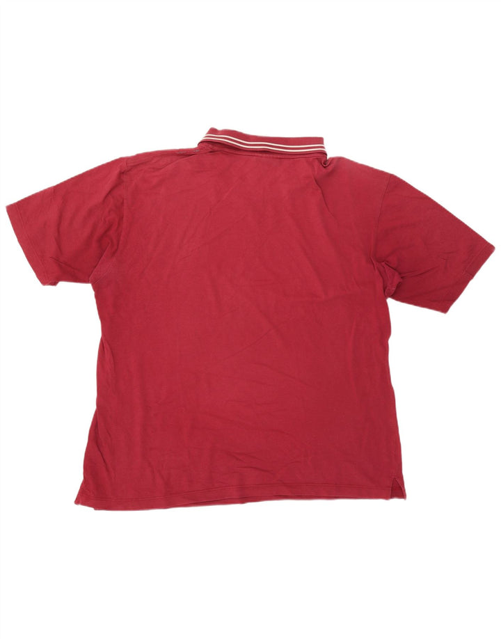 Męska koszulka polo Sergio Tacchini XL, bordowa