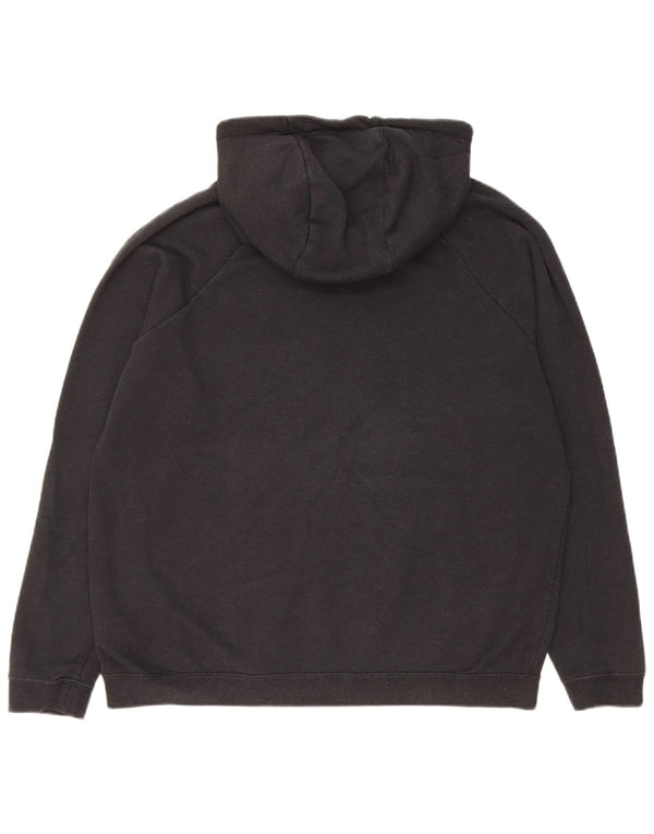 Damski sweter z kapturem Nike UK 16, duży, czarny, bawełniany
