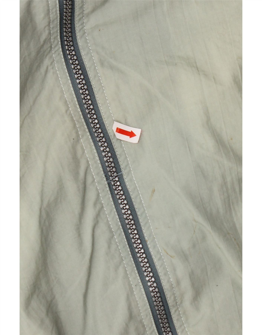 Męska kurtka dresowa VINTAGE, duża, zielona, z blokami kolorów