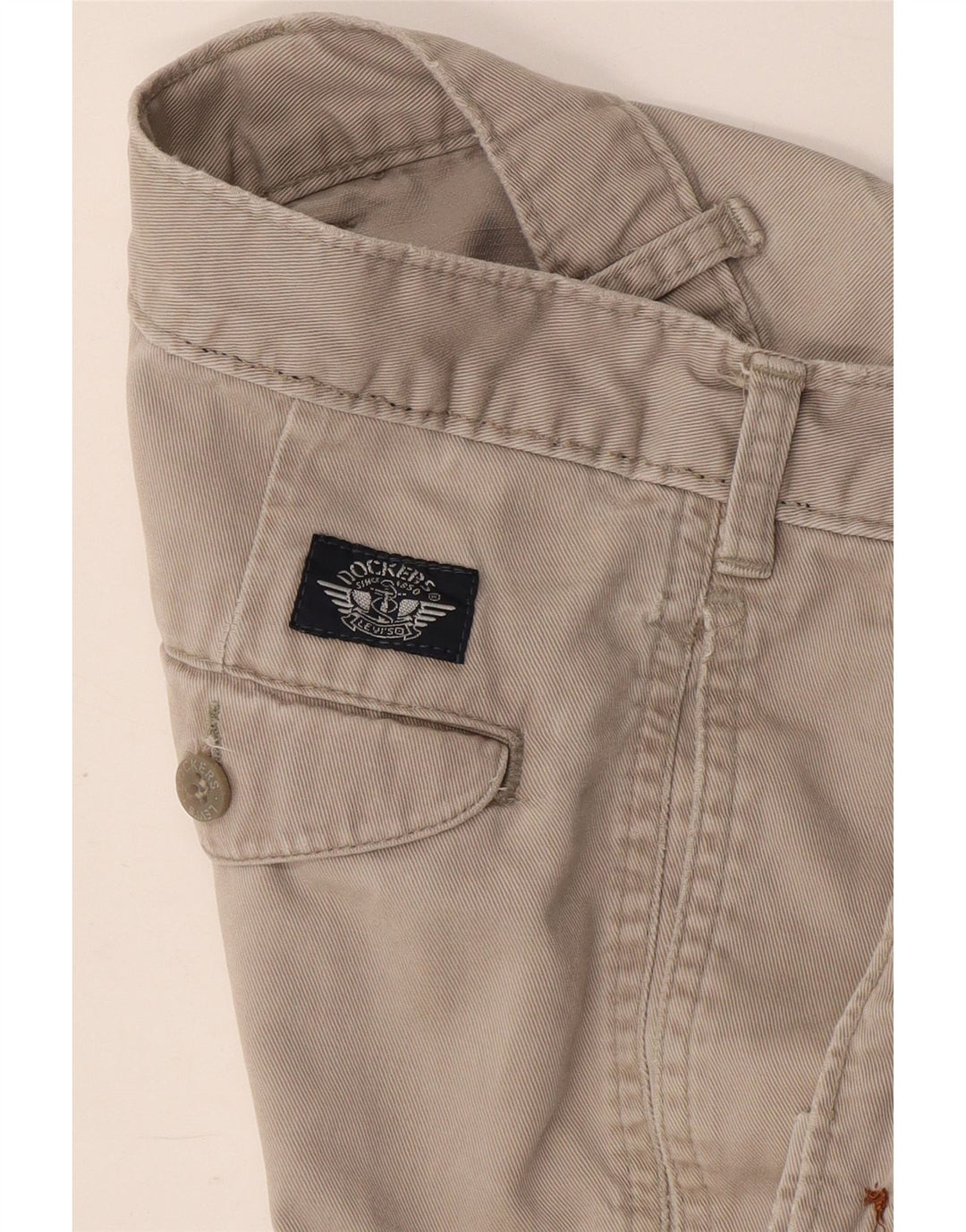 Spodnie męskie Dockers Pegged Chino W38 L32 Beżowe