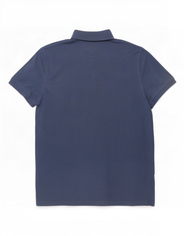 Męska koszulka polo Tommy Hilfiger, mała, granatowa, bawełniana