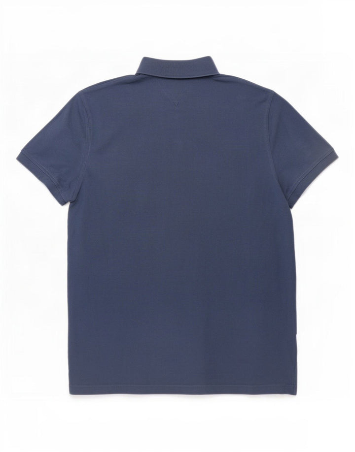 Męska koszulka polo Tommy Hilfiger, mała, granatowa, bawełniana