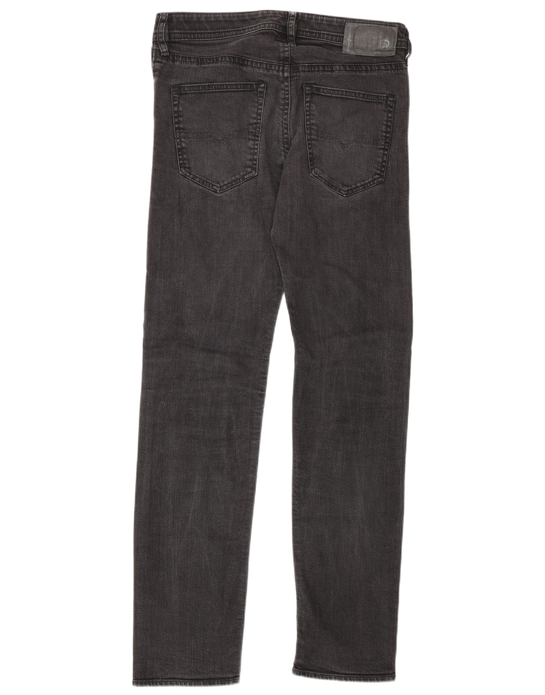 Męskie jeansy Diesel Slim W30 L31 Czarne bawełniane