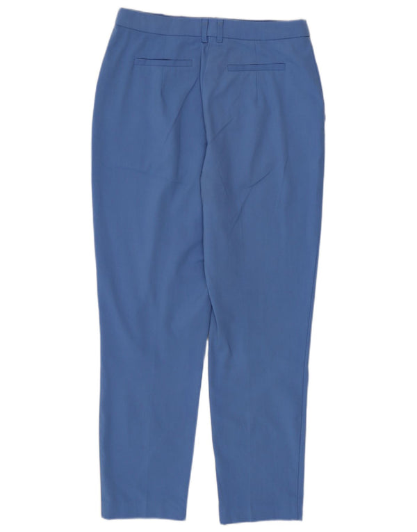 Damskie spodnie Chino Topshop UK 10 Small W28 L26 Niebieski poliester