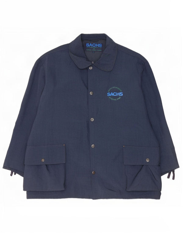 Męska kurtka użytkowa Vintage UK 42 XL granatowa