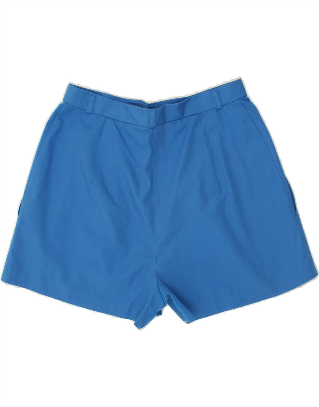 TRIGEMA Womens Casual Shorts EU 40 Medium W28 Blue Cotton Vintage Trigema and Second-Hand Trigema from Messina Hembry 