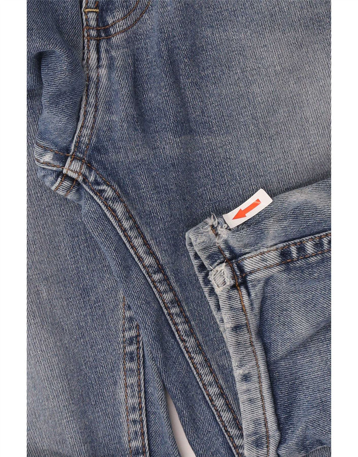 Męskie jeansy slim fit Zara, średnie W31 L29, niebieska bawełna