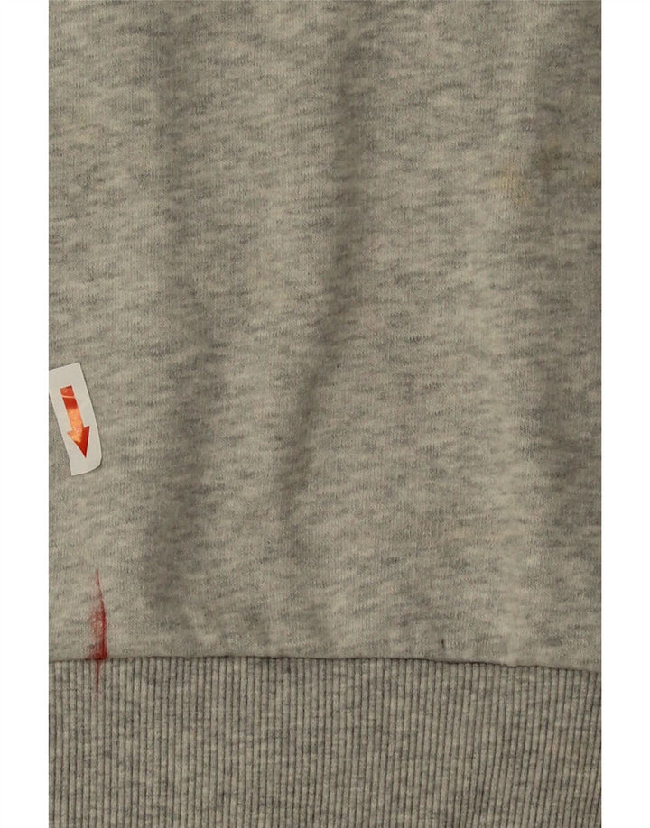Damski sweter oversize Superdry UK 16, duży, szary, bawełniany