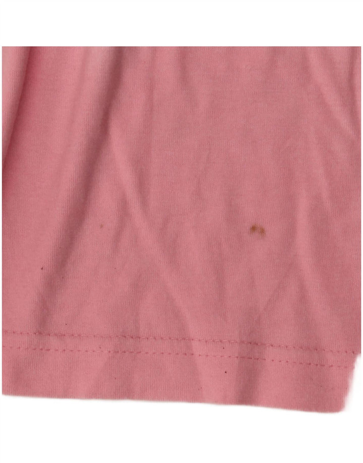 Męski T-shirt z grafiką Nike, średni, różowy, bawełniany
