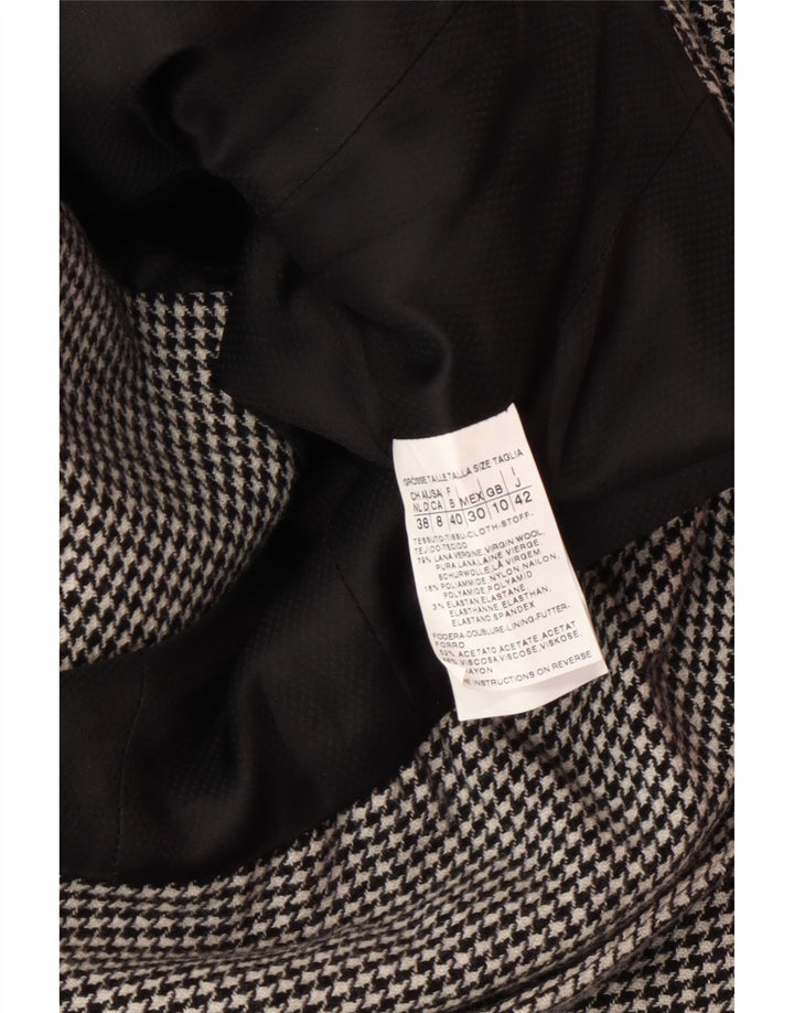 MAX MARA Damski zestaw spódnic zapinanych na 4 guziki i 2 części UK 10 Small W28 Szary klasyczny