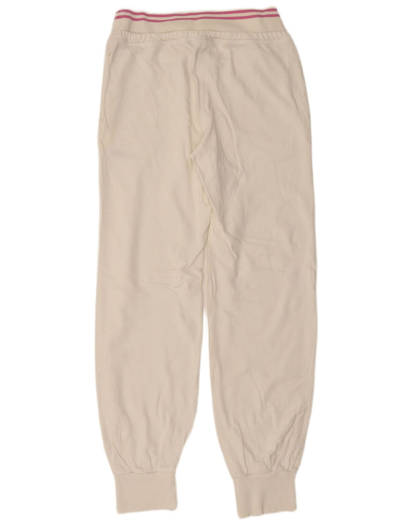 Męskie spodnie dresowe Adidas Joggers UK 38/40 Średnia biała bawełna