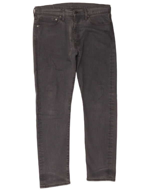 Męskie jeansy Levi's W34 L32 Szara bawełna