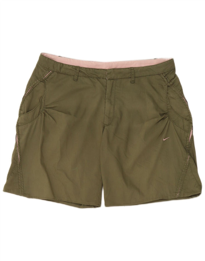 Damskie spodenki chino Nike UK 12 Medium W32, bawełna khaki