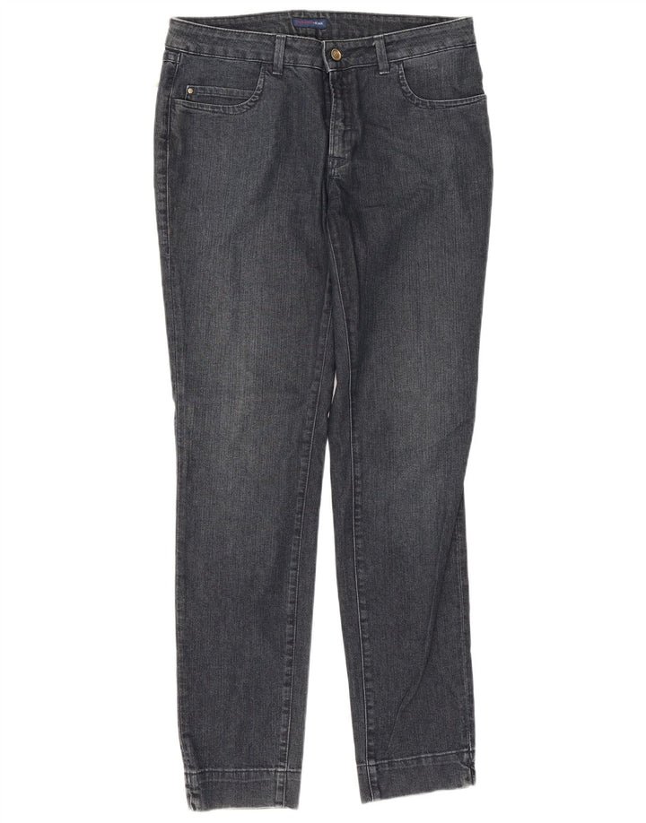 Damskie jeansy slim fit Trussardi W31 L32 Niebieskie bawełniane