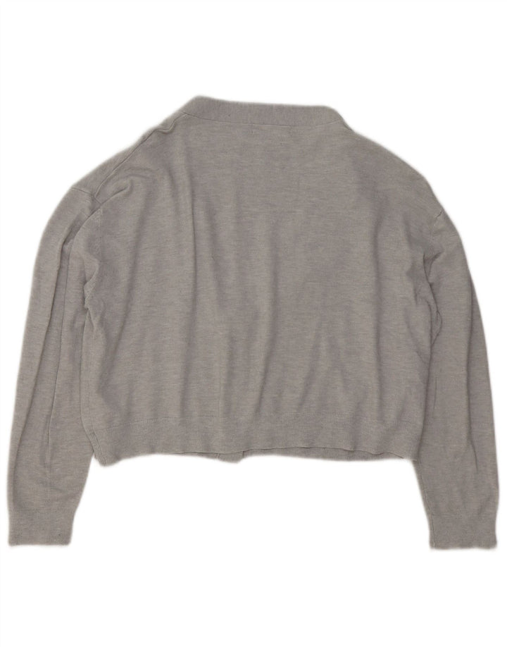 Damski sweter oversize French Connection Crop Oversize UK 10 Small Grey