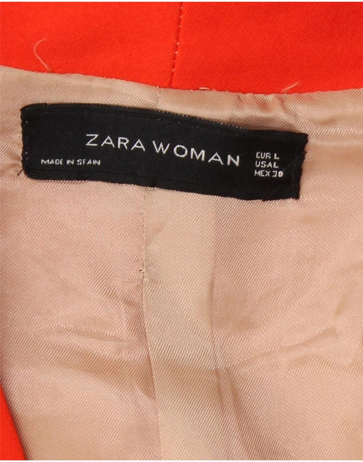 Bolerko damskie Zara UK 14, duże, pomarańczowe, wiskozowe