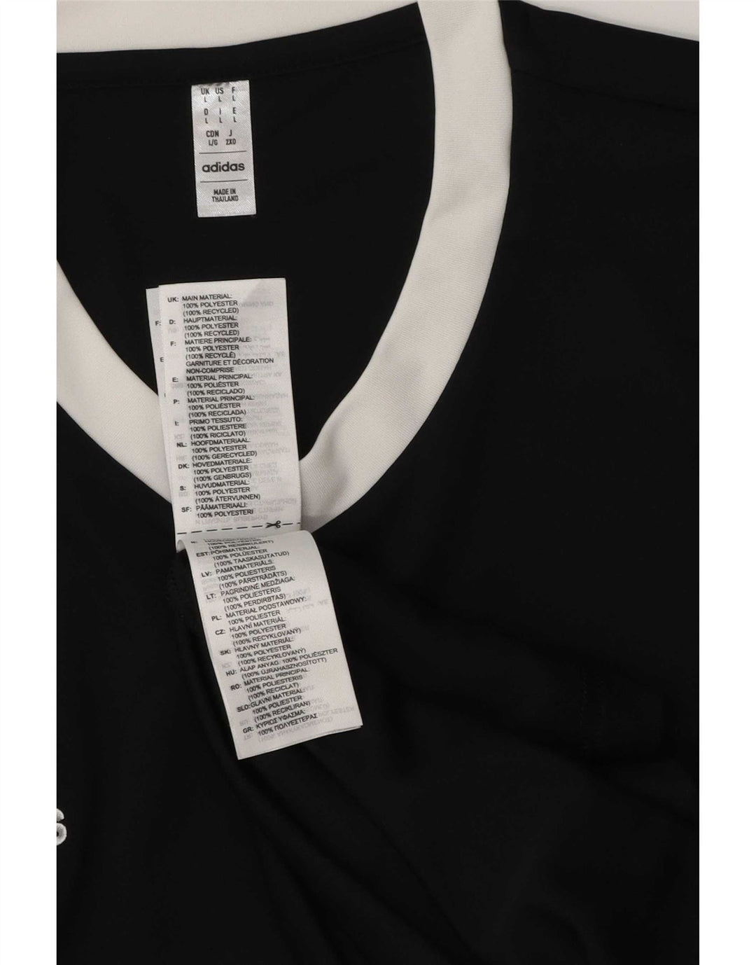Męska koszulka Adidas Aeroready Top, duża, czarna, z poliestru