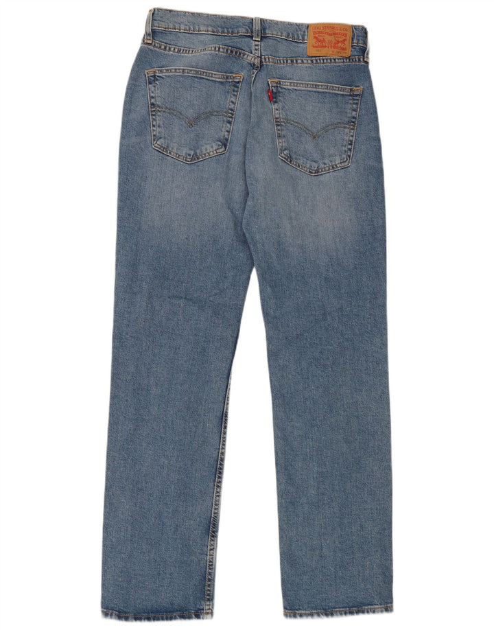 Męskie jeansy Levi's 514 Straight W32 L32 Niebieskie bawełniane