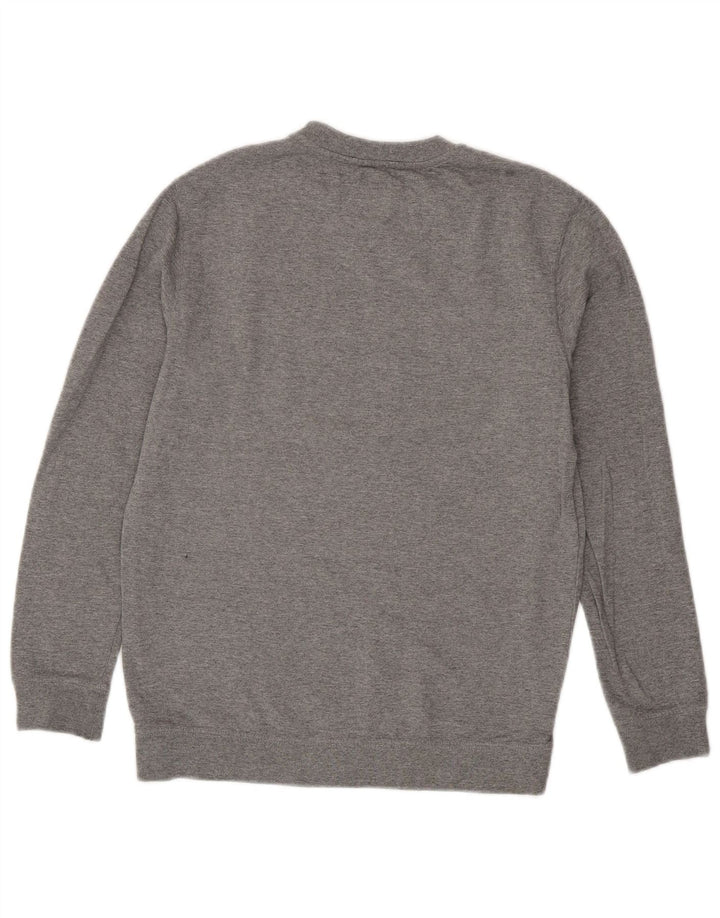 Damski sweter z grafiką VANS UK 14, duży, szary