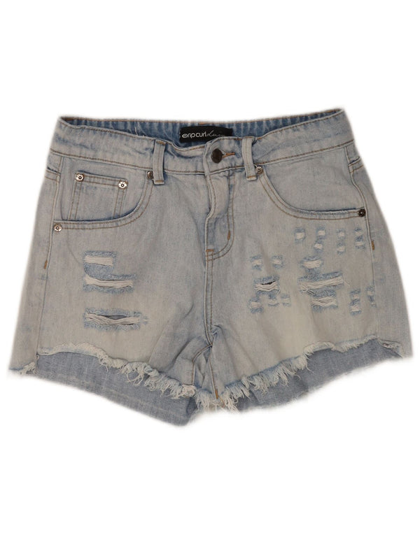 Damskie spodenki jeansowe Rip Curl w trudnej sytuacji W24 XS, niebieska bawełna