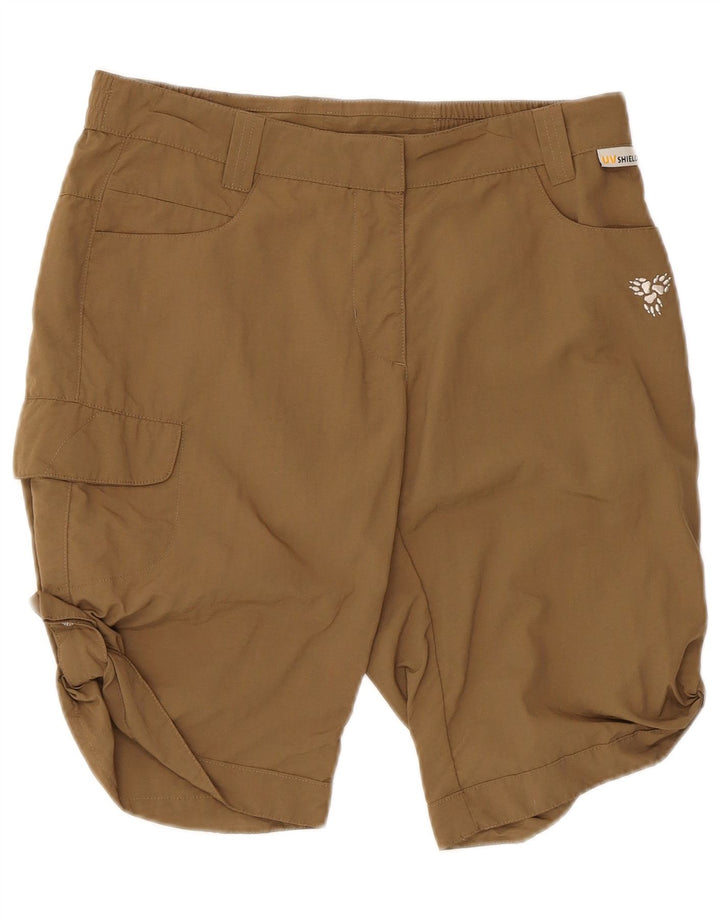 Damskie spodenki cargo Jack Wolfskin UK 8/10 Small W30 Beżowy poliamid