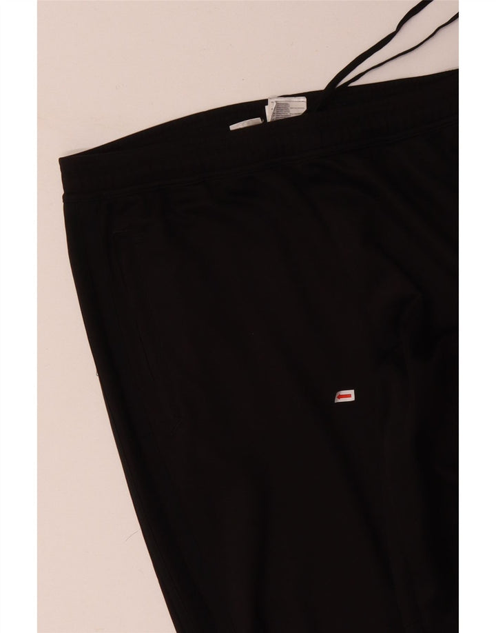 Męskie spodnie dresowe ADIDAS Clima Proof, duże, czarne, poliestrowe