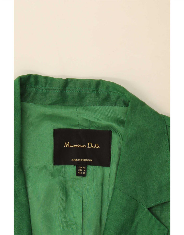 Kurtka damska Massimo Dutti Open Blazer EU 40, średnia zieleń