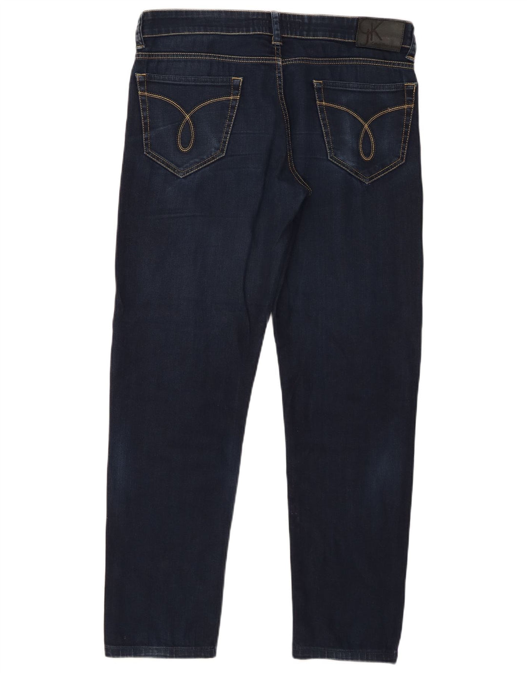 Damskie jeansy Calvin Klein Slim W33 L29 Granatowe, bawełniane