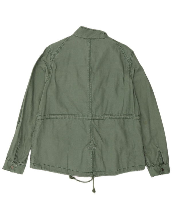 Damska kurtka użytkowa MONSOON UK 16, duża, zielona Ramie