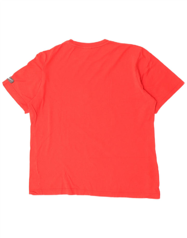 Męski T-shirt z grafiką Nike, XL, czerwony