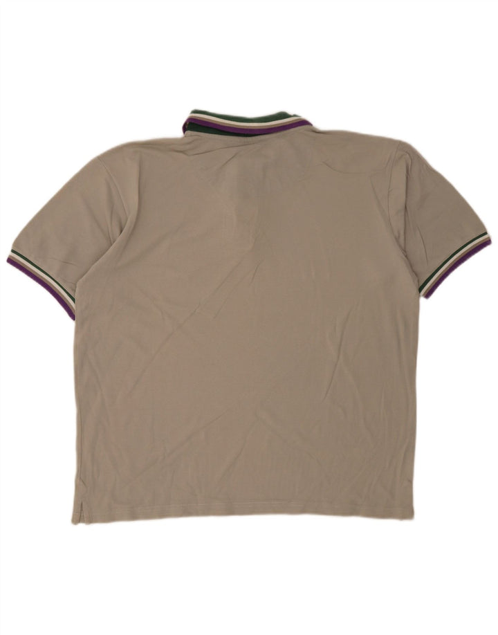 Męska koszulka polo Lotto XL, szara