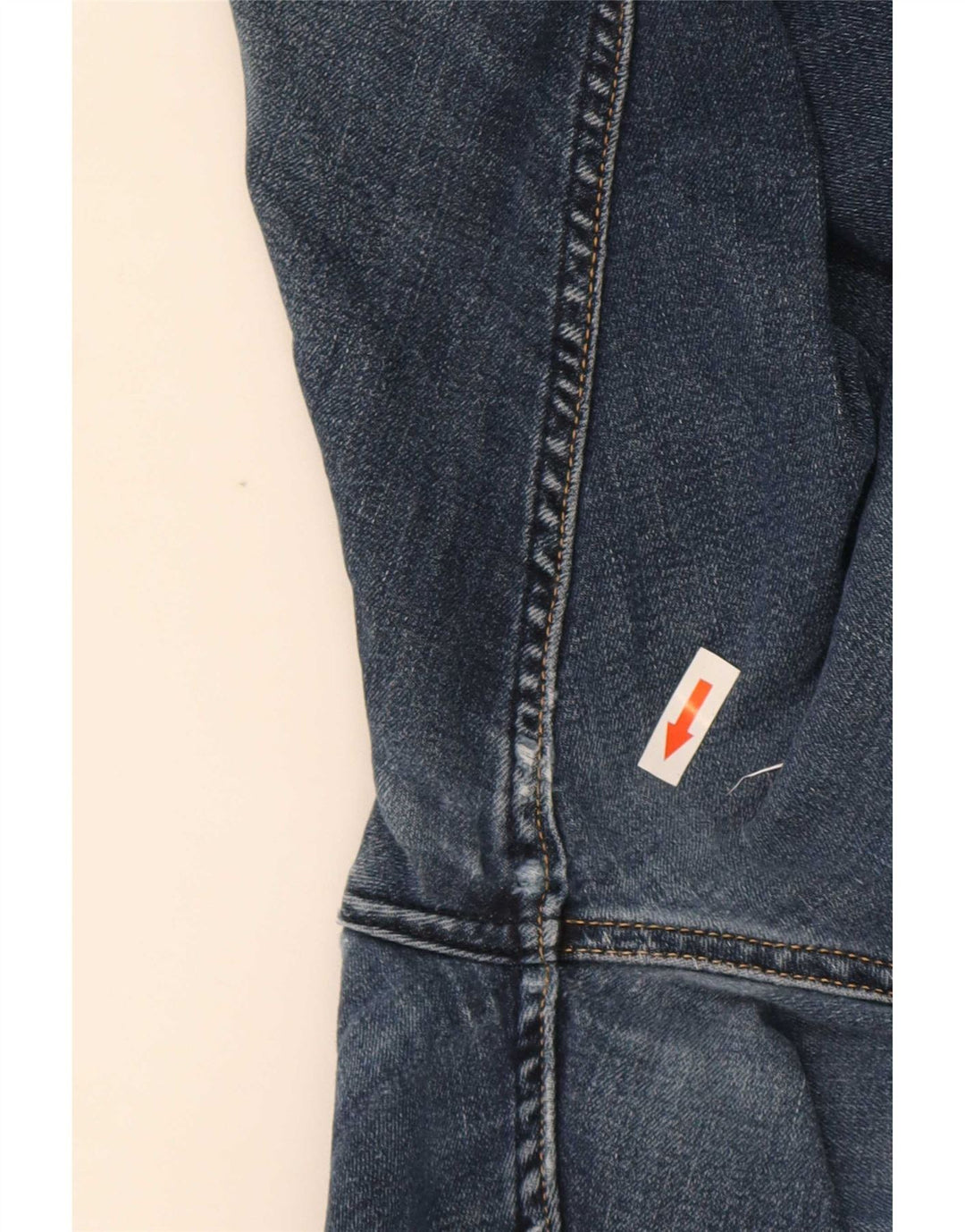 Męskie jeansy Wrangler o prostym kroju W34 L32, niebieska bawełna