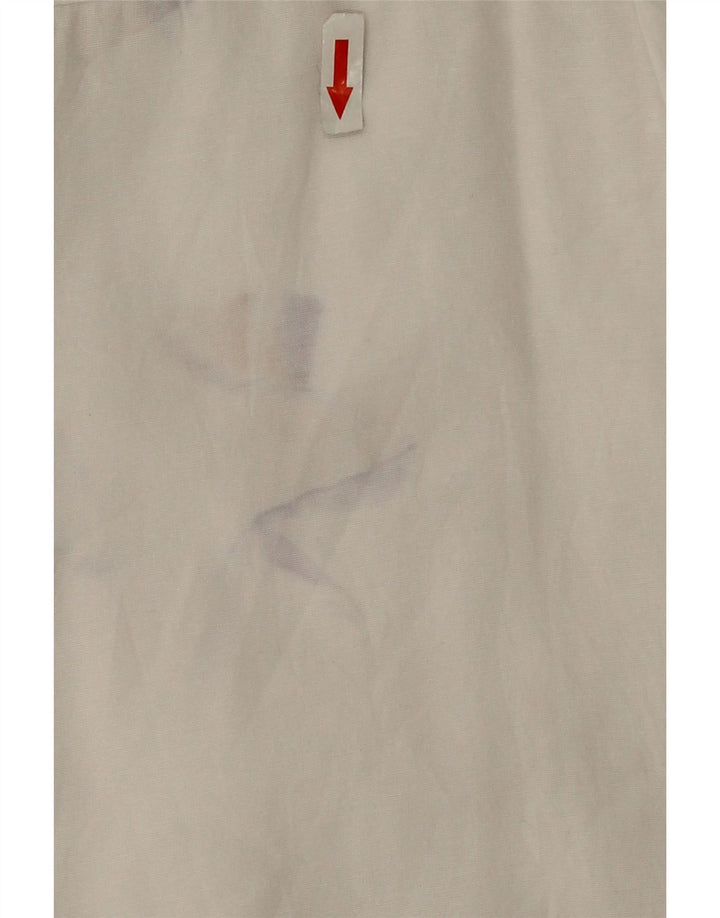 Damska koszula oversize Zara UK 14, średnia biała bawełna