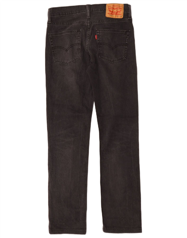 Męskie jeansy Levi's 511 Slim W30 L30 Czarna bawełna