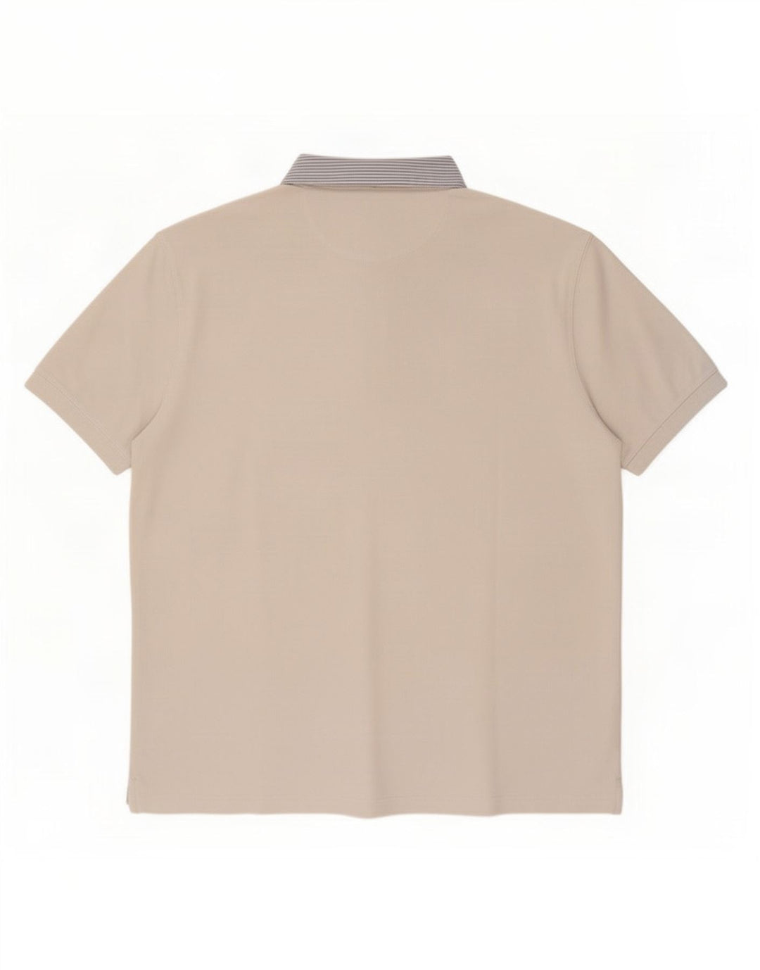 Męska koszulka polo Massimo Dutti 2XL, biała, bawełniana