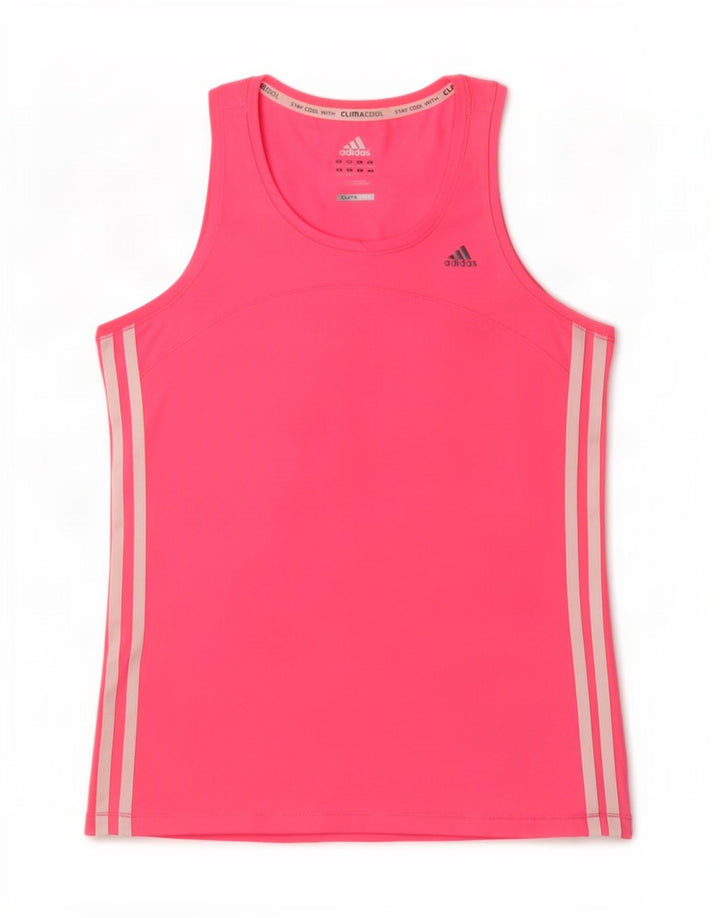 Damska kamizelka Adidas Climacool Top UK 12/14 Średni różowy poliester
