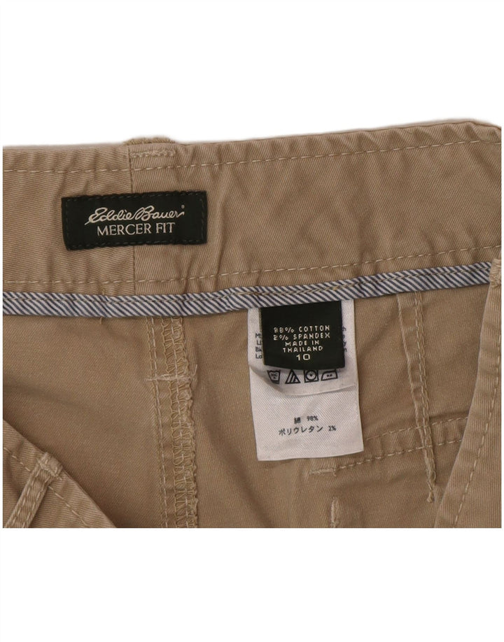 Spodenki cargo damskie Eddie Bauer Mercer Fit US 10 Large W32 beżowa bawełna