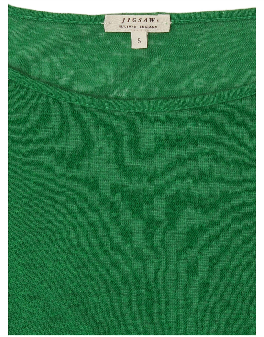 Damski top oversize Jigsaw z długim rękawem UK 10 Small Green