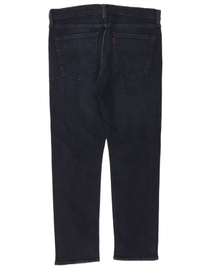 Męskie jeansy Levi's Slim W38 L30 Granatowa bawełna