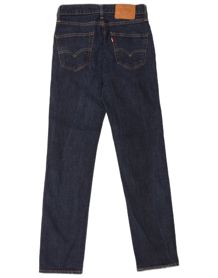 Męskie jeansy Levi's 511 Slim W28 L32 Niebieskie bawełniane