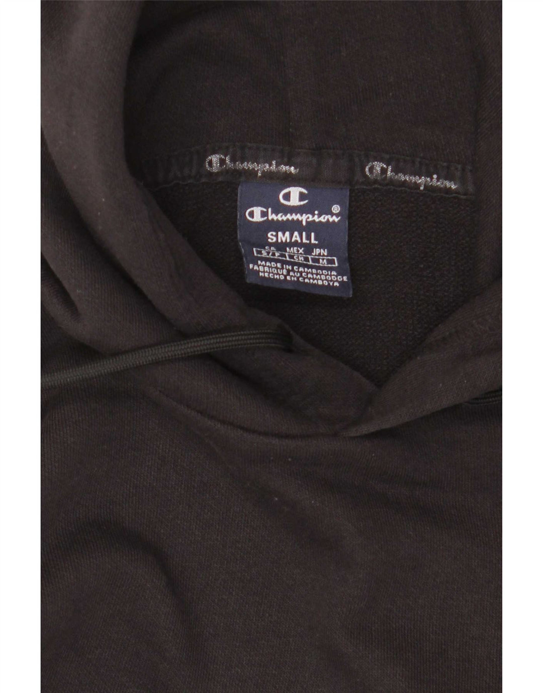 Męski sweter z kapturem Champion Graphic, mały, czarny