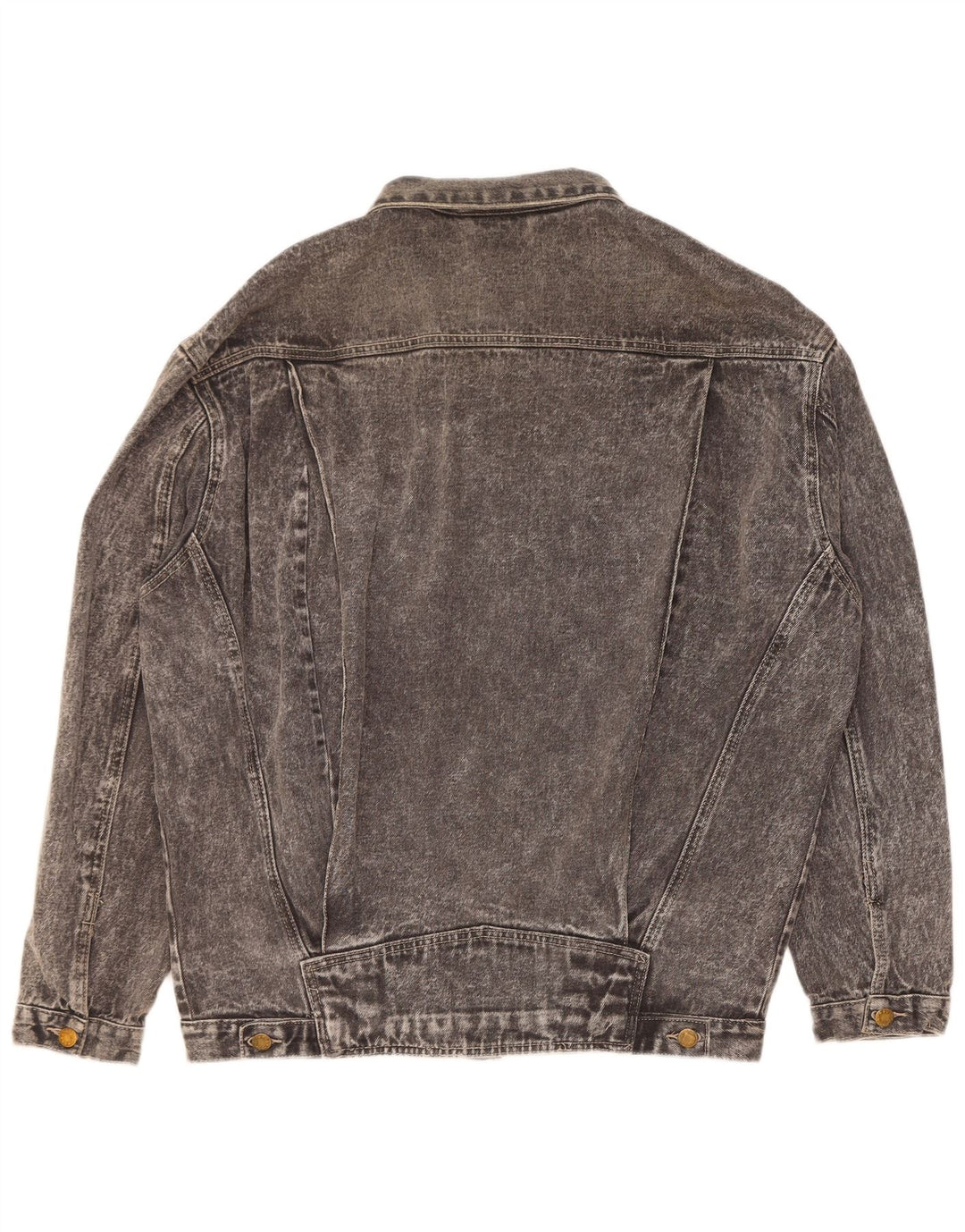 Vintage męska kurtka dżinsowa UK 42 XL, szara bawełna