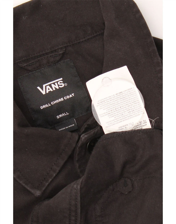 Męska kurtka jeansowa Vans Graphic UK 36, mała, czarna, bawełniana