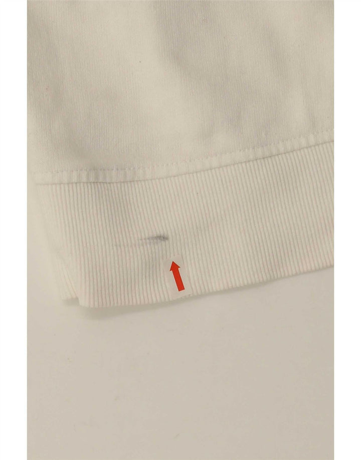 Męska bluza z grafiką Dickies, sweter XS, biała bawełna