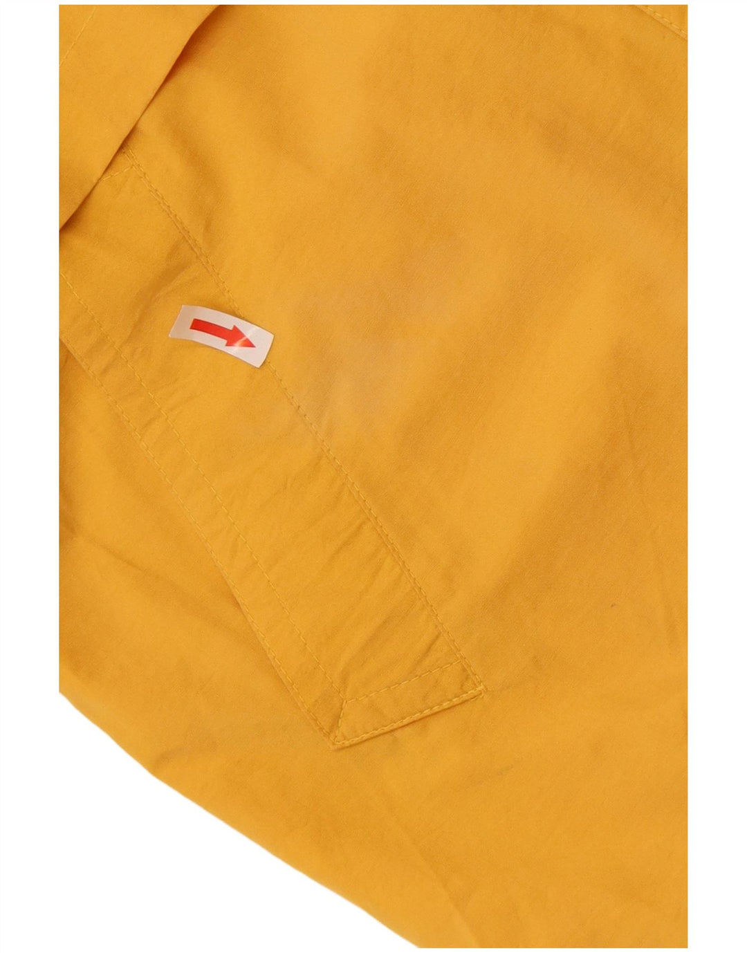 Vintage damski trencz oversize UK 14, duży, żółty, bawełniany