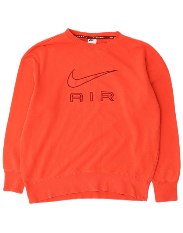 Damska bluza dresowa Nike Graphic Oversize UK 6 XS Pomarańczowa bawełna